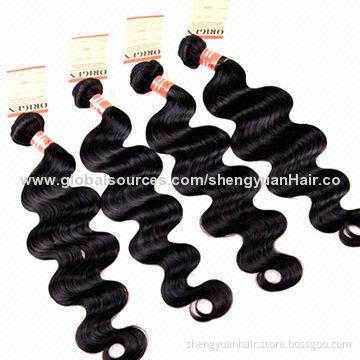 Grade 5A Human Hair Weave, Good Quality 100% Unprocessed Brazilian Virgin Hair, Body Wave